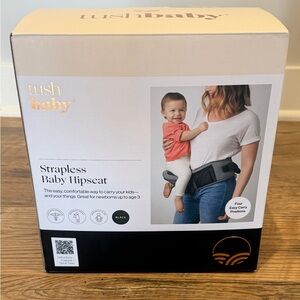 Tushbaby Black Strapless Baby Hipseat Carrier